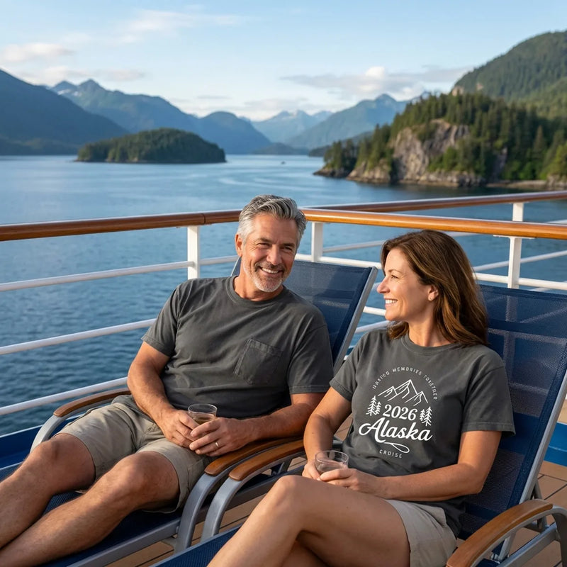Comfort Colors Alaska Cruise Shirts