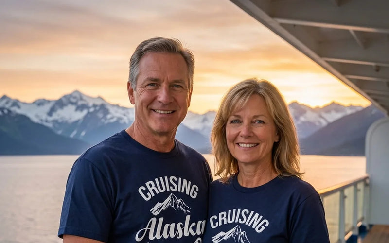 Couples Alaska Cruise Shirts