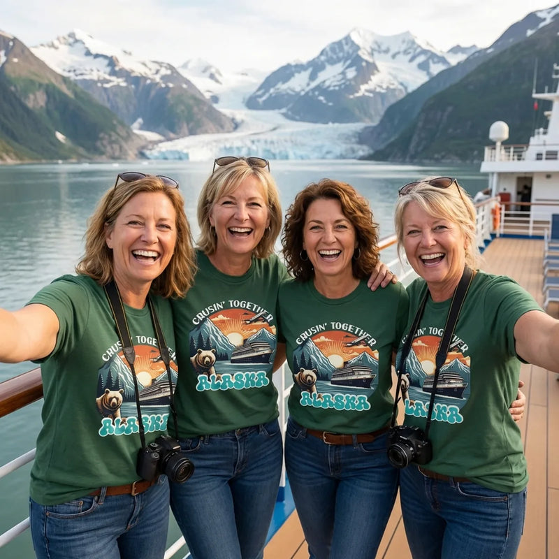 Group & Squad Alaska Cruise Shirts