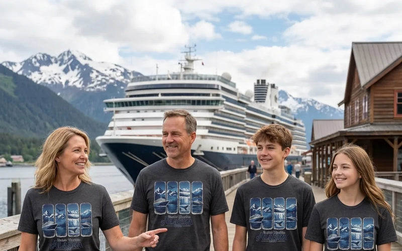Matching Alaska Cruise Shirts