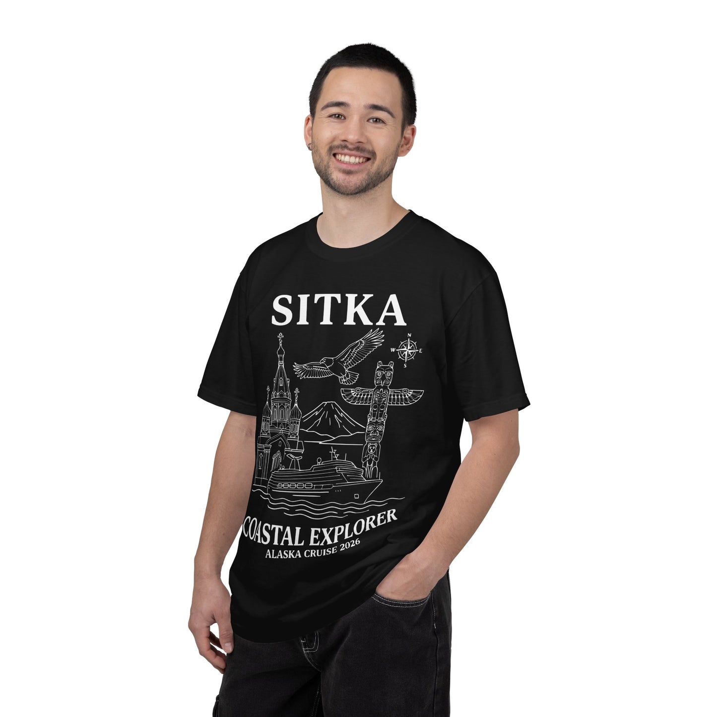 Sitka Coastal Explorer Alaska Cruise 2026 Adventure Shirt — Comfort