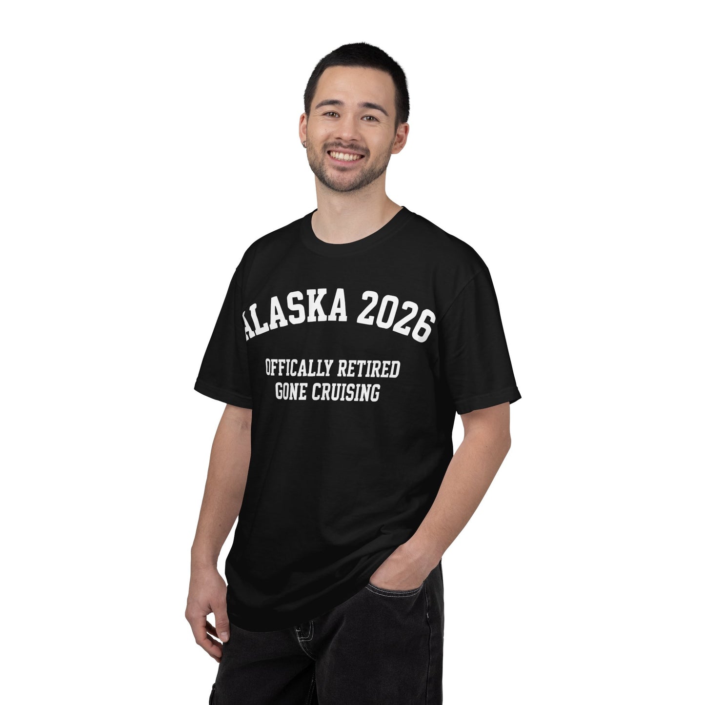 Alaska 2026 Officially Retired Gone Cruising Vacation Shirt — Comfort