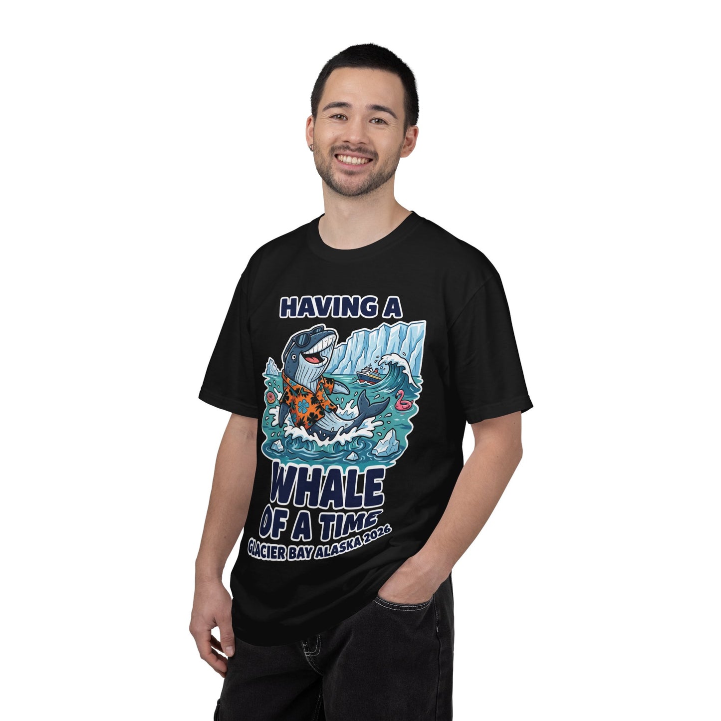 Having a Whale of a Time Glacier Bay Alaska Cruise Shirt 2026 — Comfort