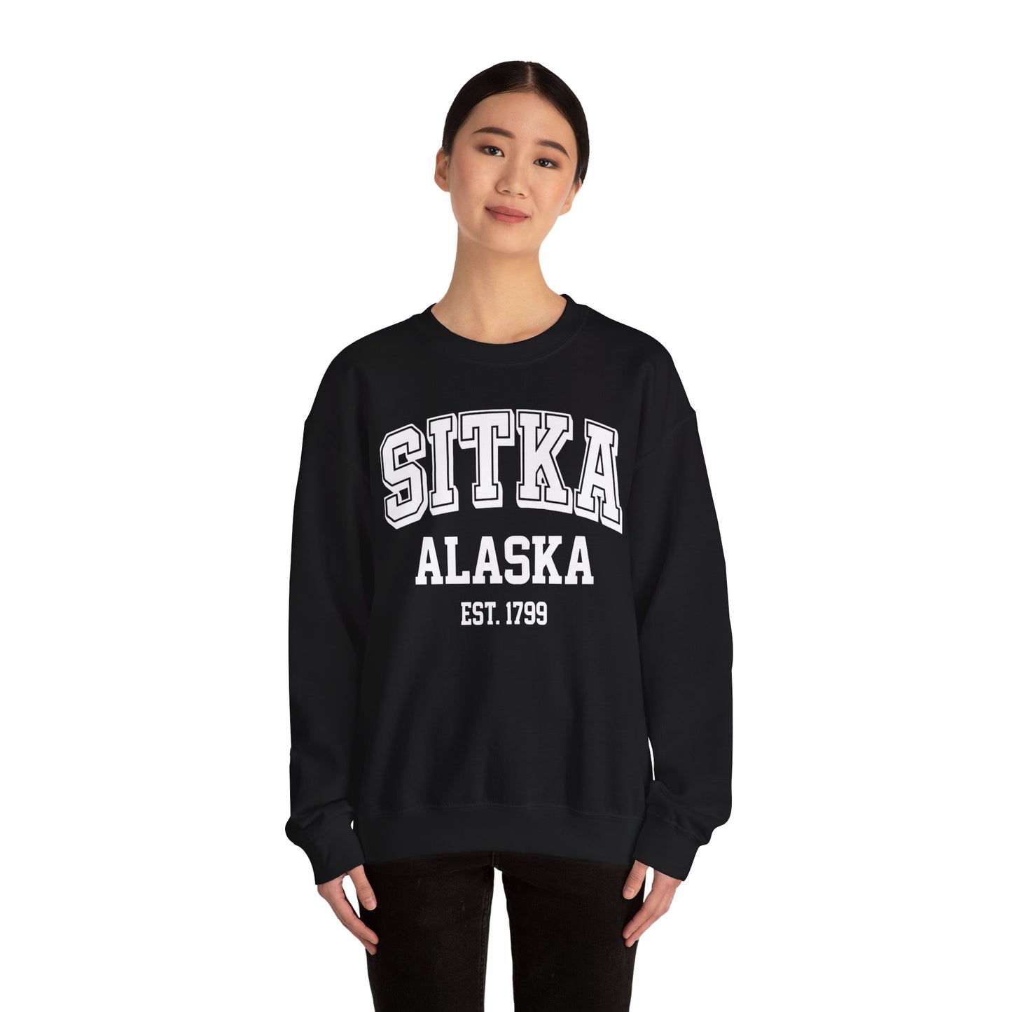 Sitka Alaska Established 1799 Vintage Souvenir Shirt — Sweatshirt