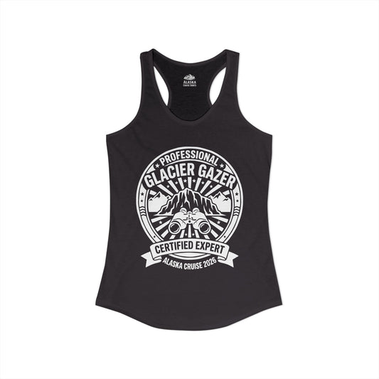 Professional Glacier Gazer Certified Expert Alaska Cruise Shirt — Ladies Tank