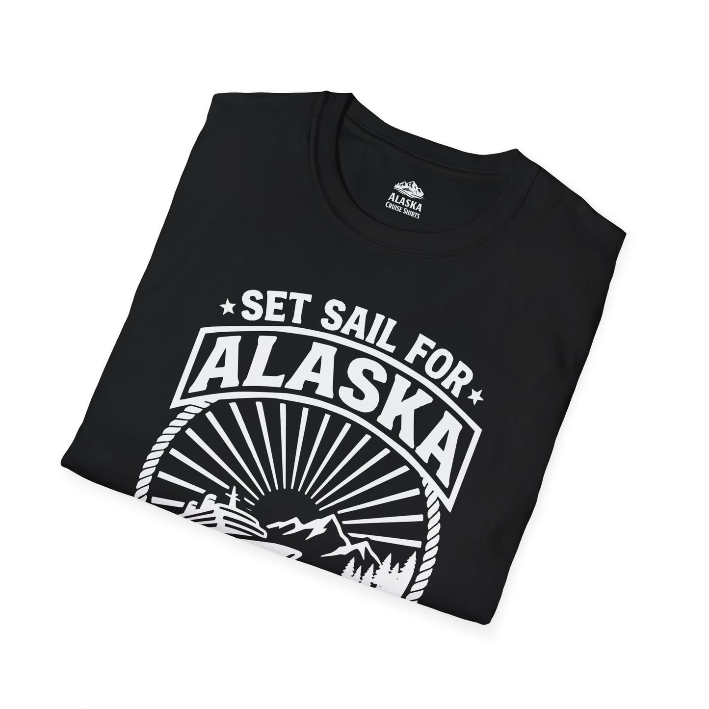 Set Sail for Alaska 2026 Adventure Vintage Cruise Shirt — T-Shirt