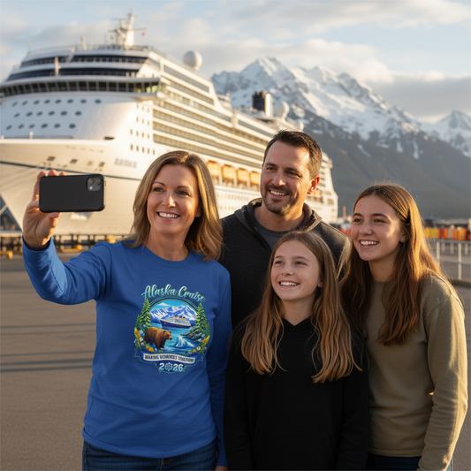 Stylish 2026 Alaska Family Cruise Shirts for Your Adventure