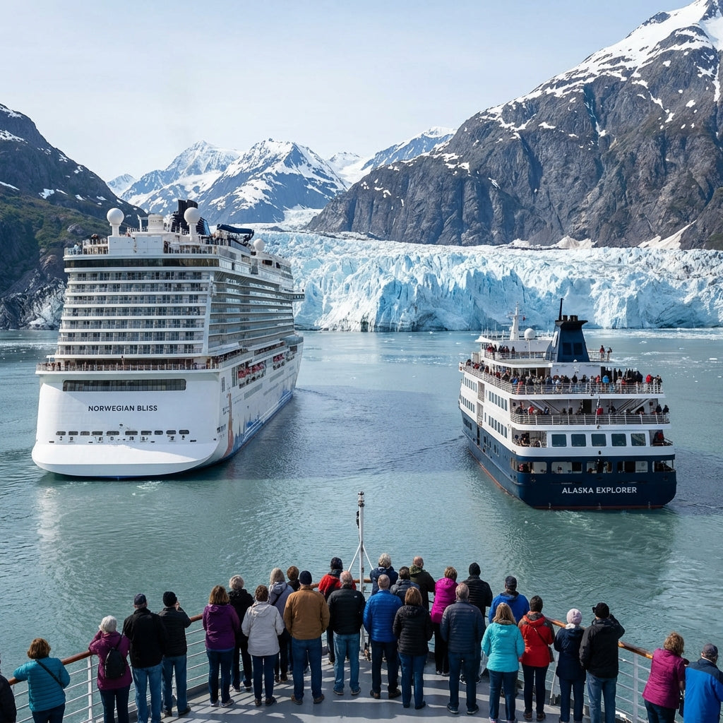 Norwegian Bliss vs Encore, Jewel & Sun: Alaska Ship Showdown – Alaska