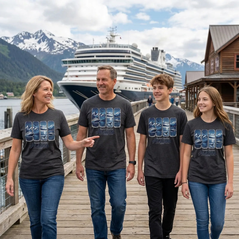 Matching Alaska Cruise Shirts