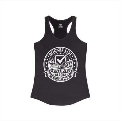 Bucket List Certified Alaska Cruise 2026 Vacation Shirt — Ladies Tank