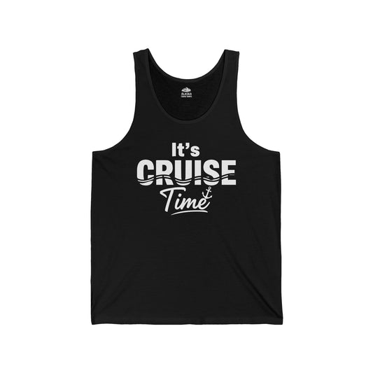 It’s Cruise Time Nautical Vacation Shirt for Cruise Travelers — Tank Top