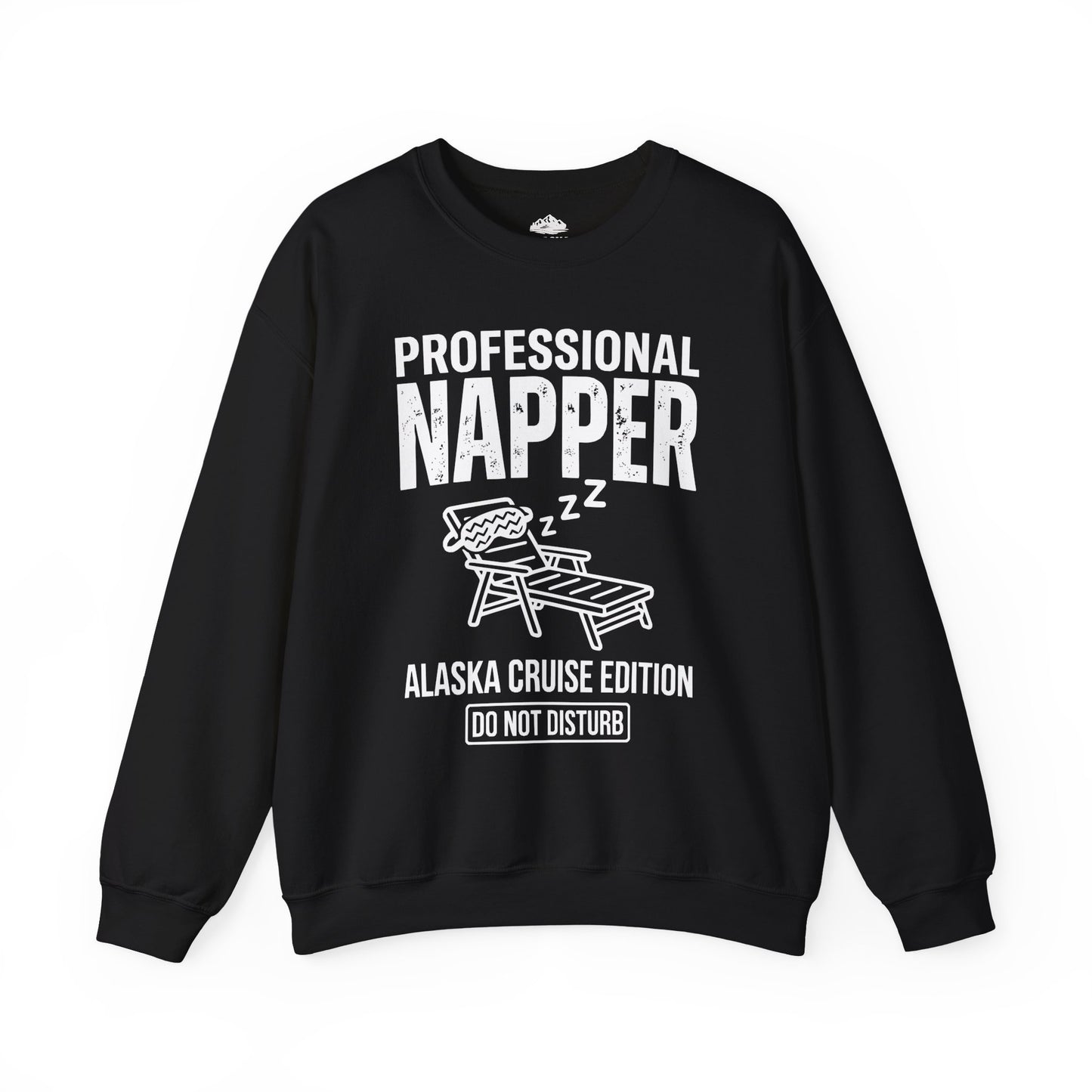 Professional Napper Alaska Cruise Edition Distressed Travel Tee — Sweatshirt
