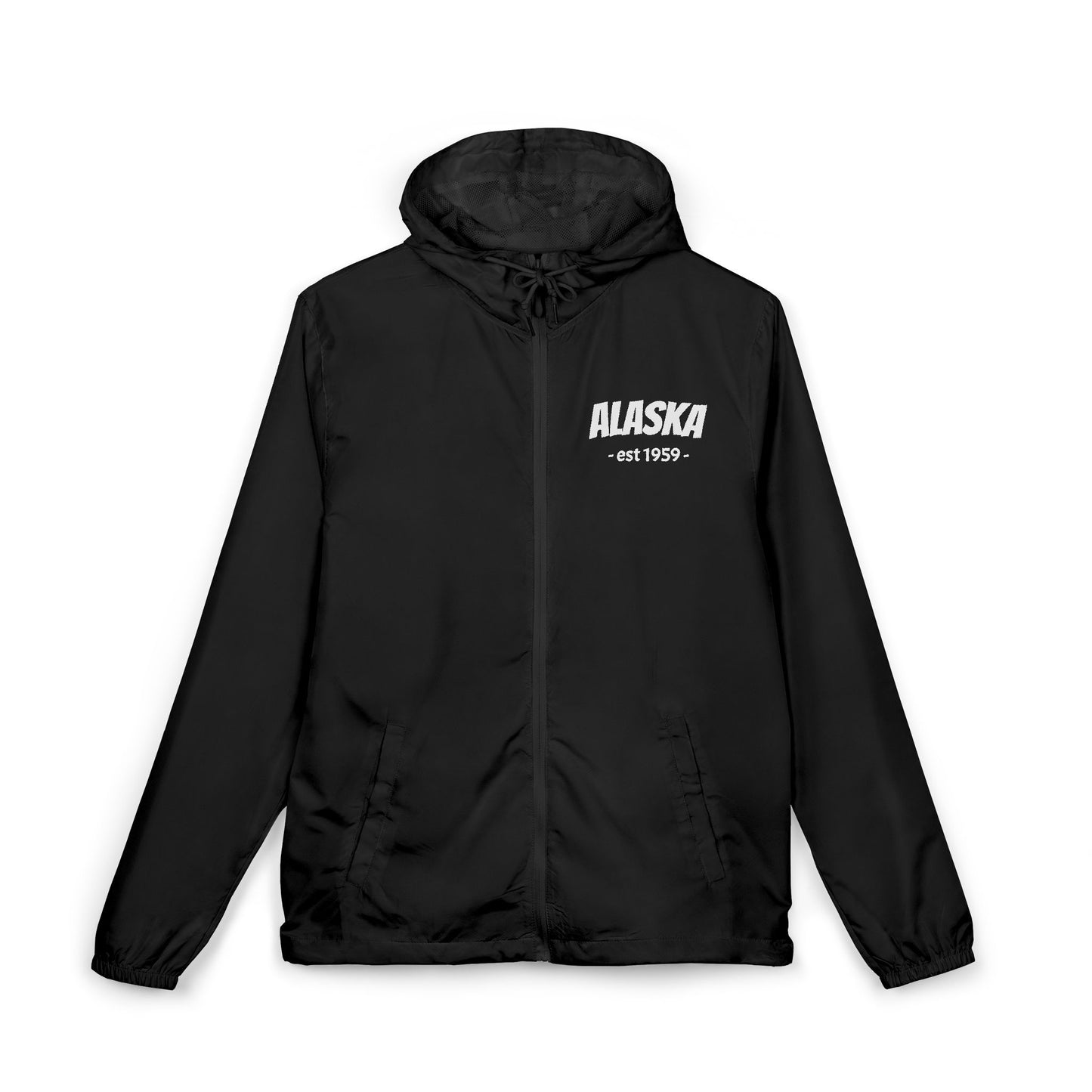 Alaska EST. 1959 Windbreaker Jacket Outerwear - View 3 - Alaska Cruise Shirts