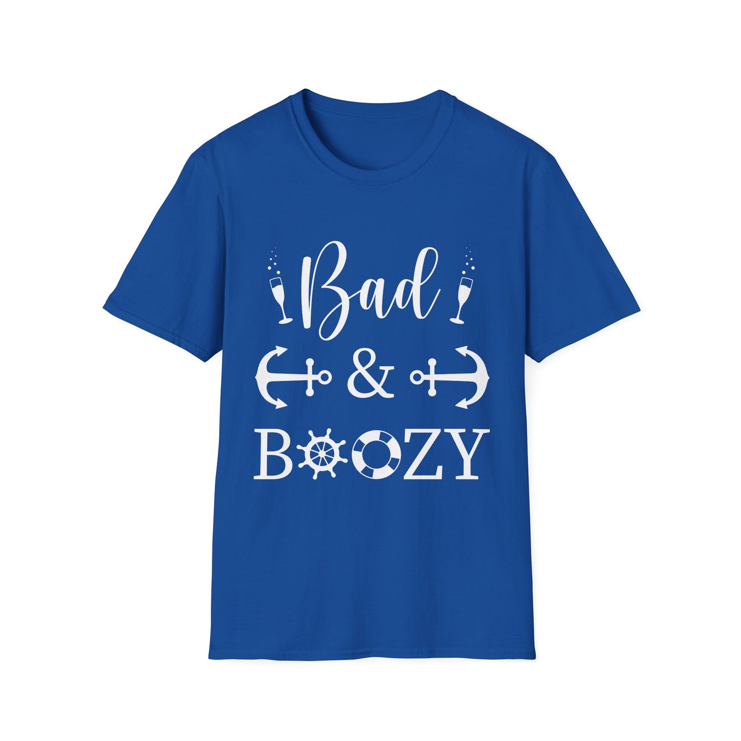 Bad and Boozy Cuise Tee — T-Shirt