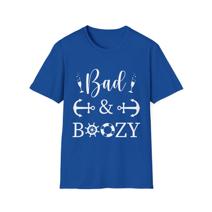 Bad and Boozy Cuise Tee — T-Shirt