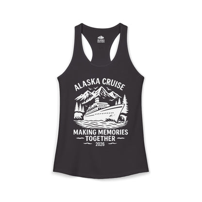 Alaska Cruise Shirt - Wildlife Adventure Family Memories 2026 Ladies Tank - Alaska Cruise Shirts