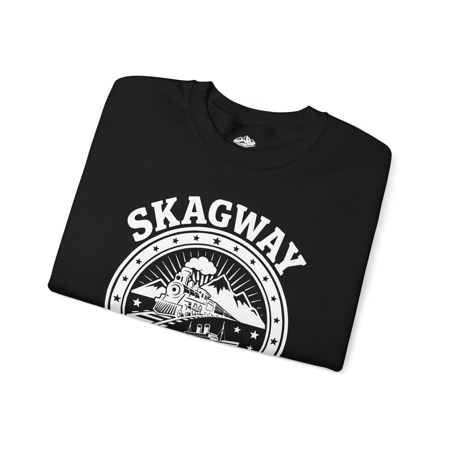 Vintage Skagway Alaska Gateway to the Klondike Souvenir Shirt — Sweatshirt