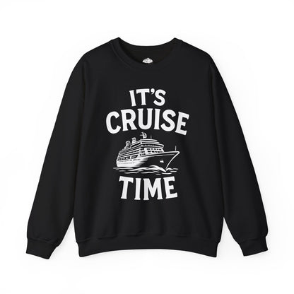 It’s Cruise Time Nautical Ship Vacation Travel T-Shirt — Sweatshirt