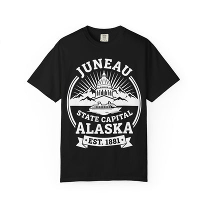 Juneau Alaska State Capital Vintage Cruise Souvenir Shirt — Comfort