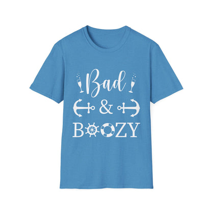 Bad and Boozy Cuise Tee — T-Shirt