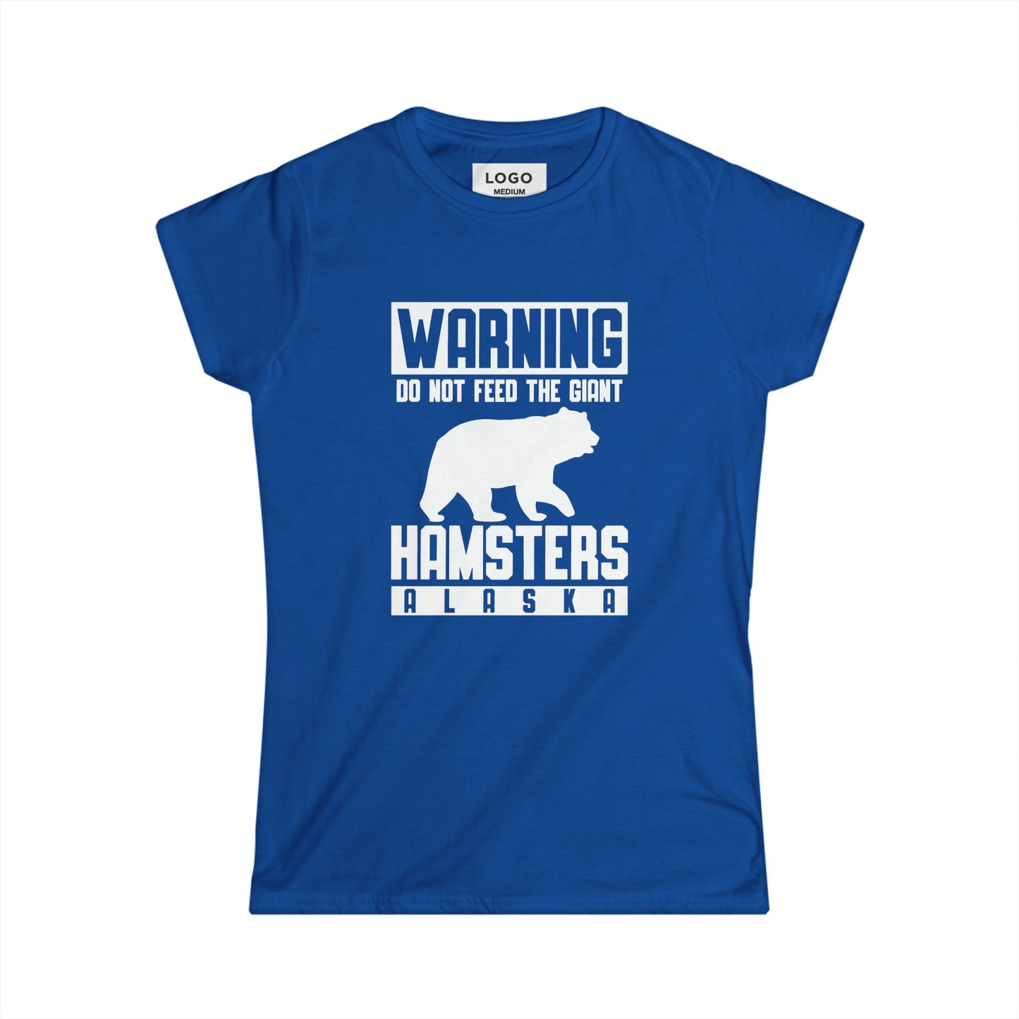Warning Dont Feed — Ladies Tee