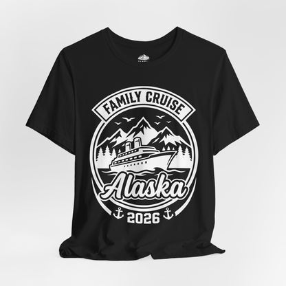 Alaska Family Cruise 2026 Scenic Mountains Group Vacation Shirt — Premium Tee