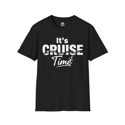 It’s Cruise Time Nautical Vacation Shirt for Cruise Travelers — T-Shirt