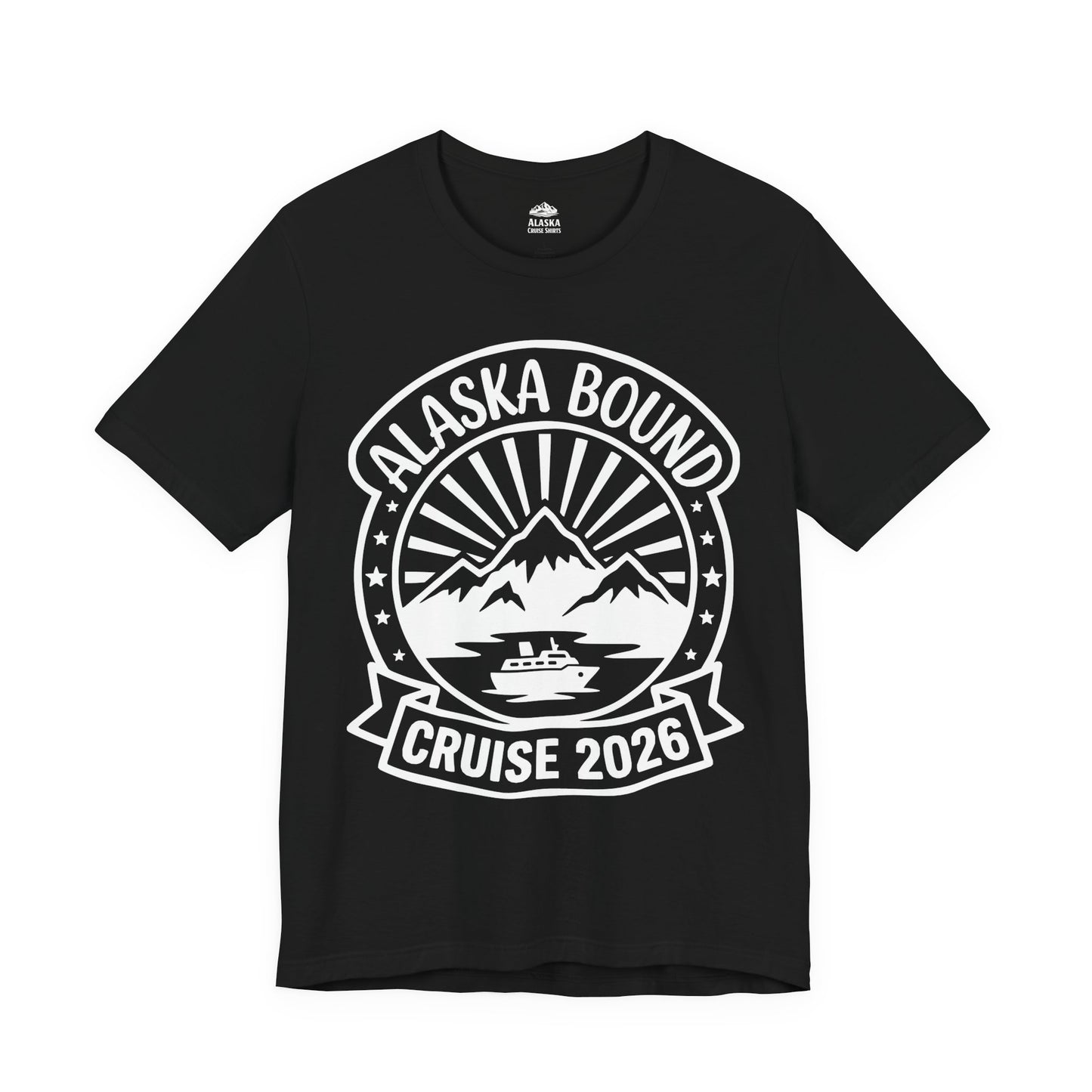 Alaska Bound Cruise 2026 Adventure Travel Graphic Shirt — Premium Tee