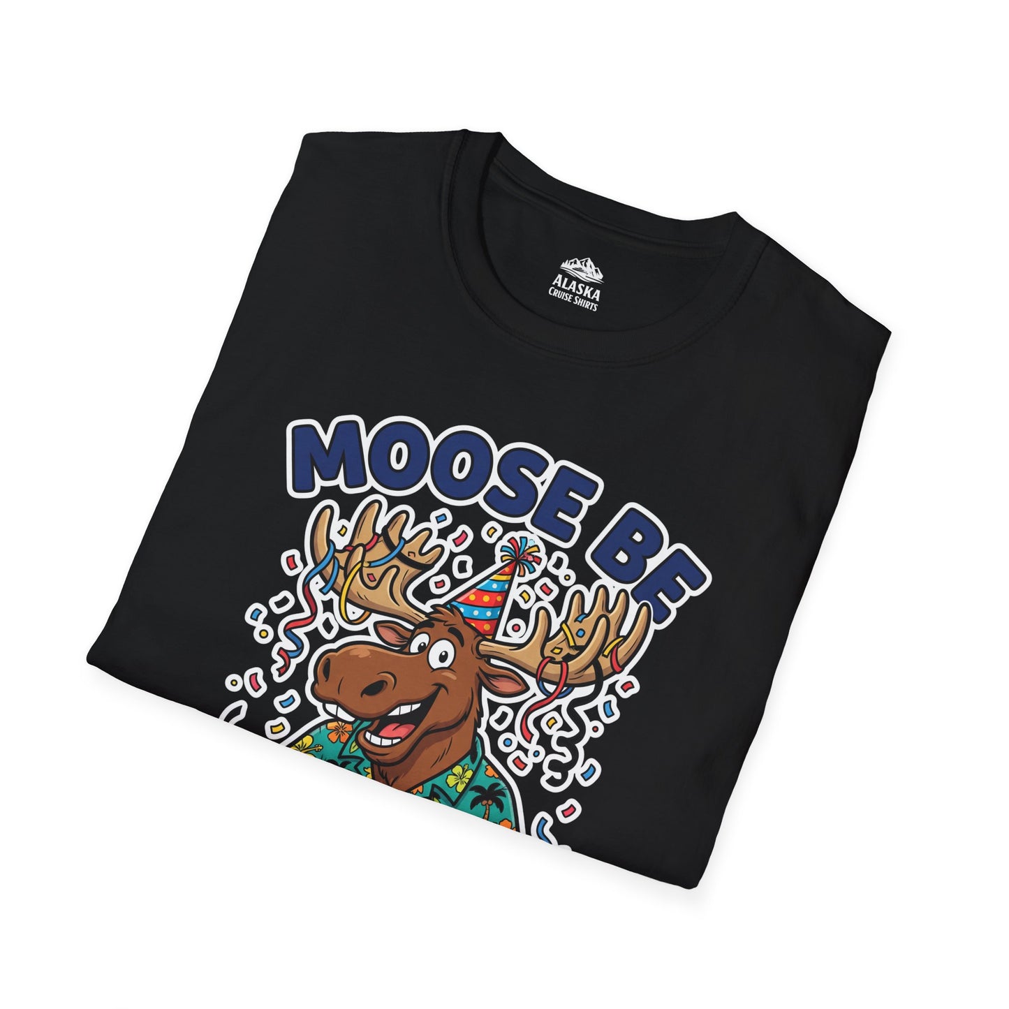 Funny Moose Alaska Cruise Birthday Shirt for 2026 Celebration — T-Shirt