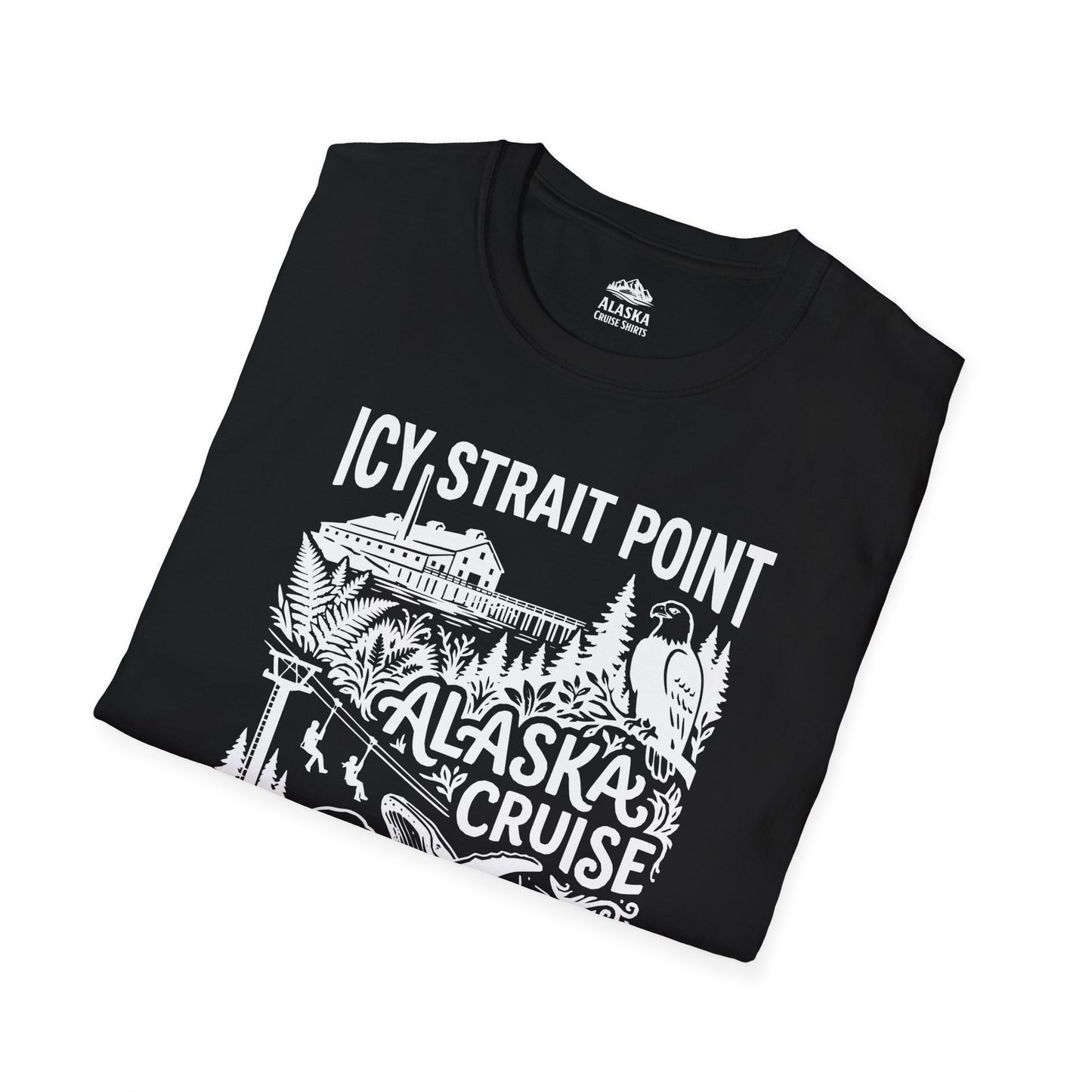 Icy Strait Point Alaska Cruise 2026 Wildlife Adventure Shirt — T-Shirt
