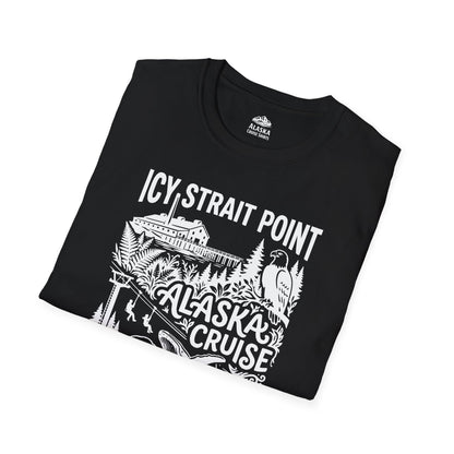 Icy Strait Point Alaska Cruise 2026 Wildlife Adventure Shirt — T-Shirt