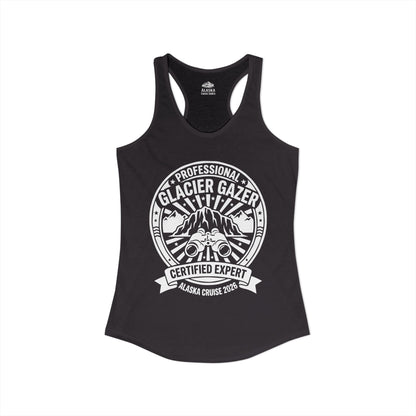 Professional Glacier Gazer Certified Expert Alaska Cruise Shirt — Ladies Tank