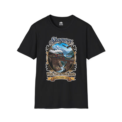 Skagway Alaska Cruise Shirt White Pass Yukon Route 2026 Souvenir — T-Shirt