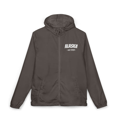 Alaska EST. 1959 Windbreaker Jacket Outerwear - Alaska Cruise Shirts