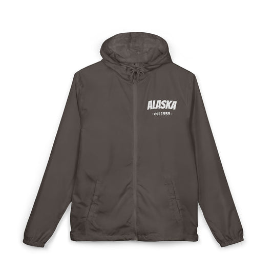 Alaska EST. 1959 Windbreaker Jacket Outerwear - Alaska Cruise Shirts