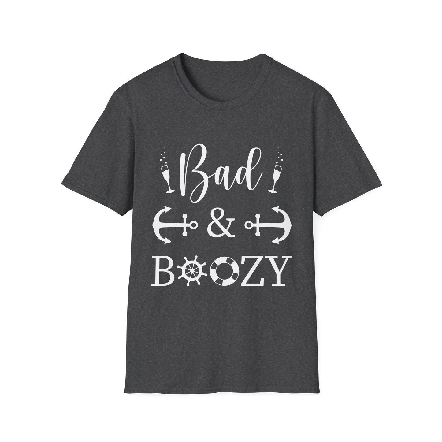 Bad and Boozy Cuise Tee — T-Shirt