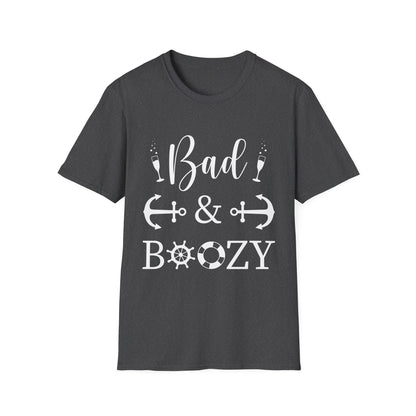 Bad and Boozy Cuise Tee — T-Shirt