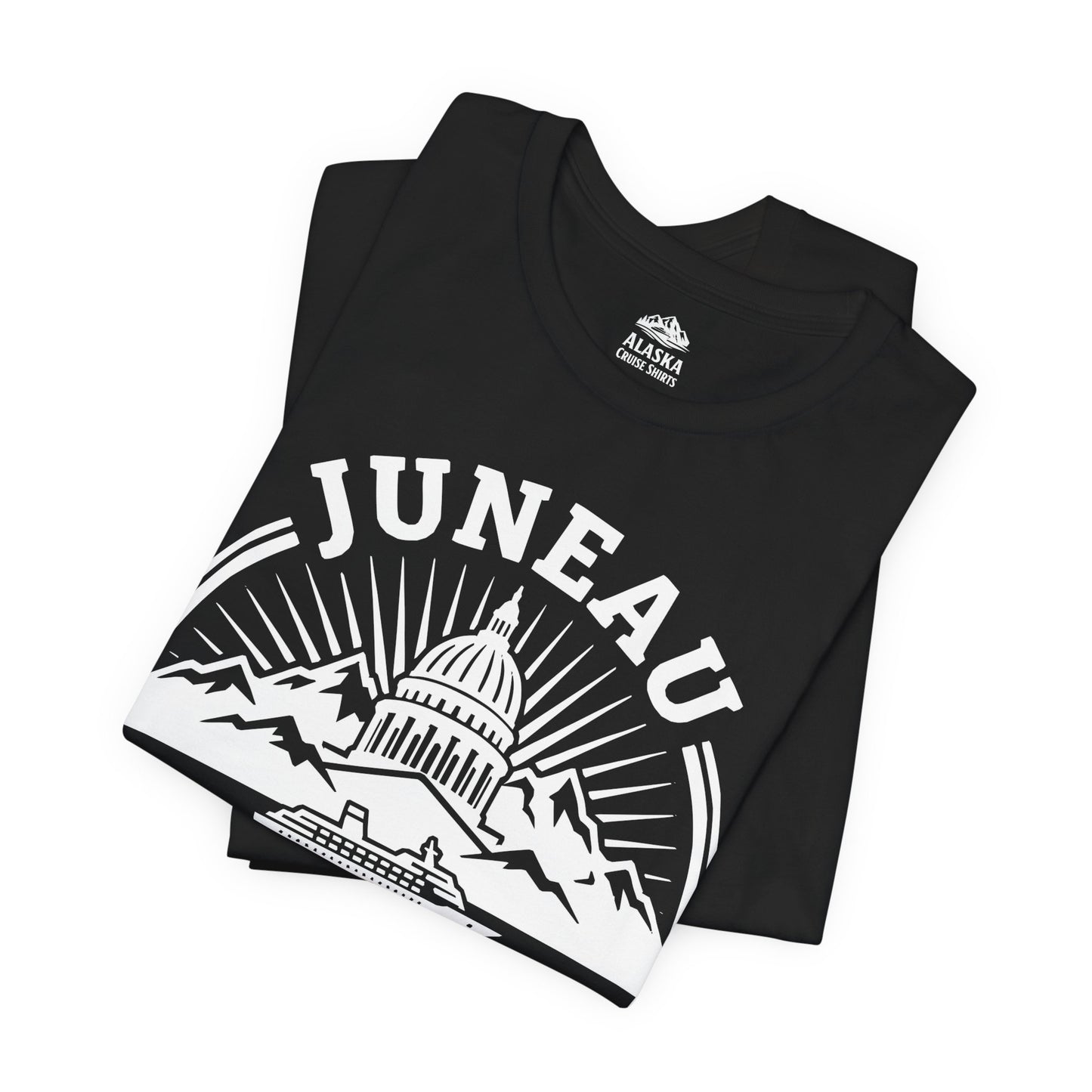 Juneau Alaska State Capital Vintage Cruise Souvenir Shirt — Premium Tee