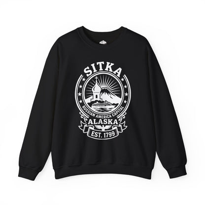 Sitka Alaska Russian America Heritage Cruise T-Shirt Est 1799 — Sweatshirt