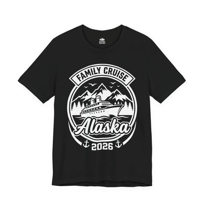 Alaska Family Cruise 2026 Scenic Mountains Group Vacation Shirt — Premium Tee