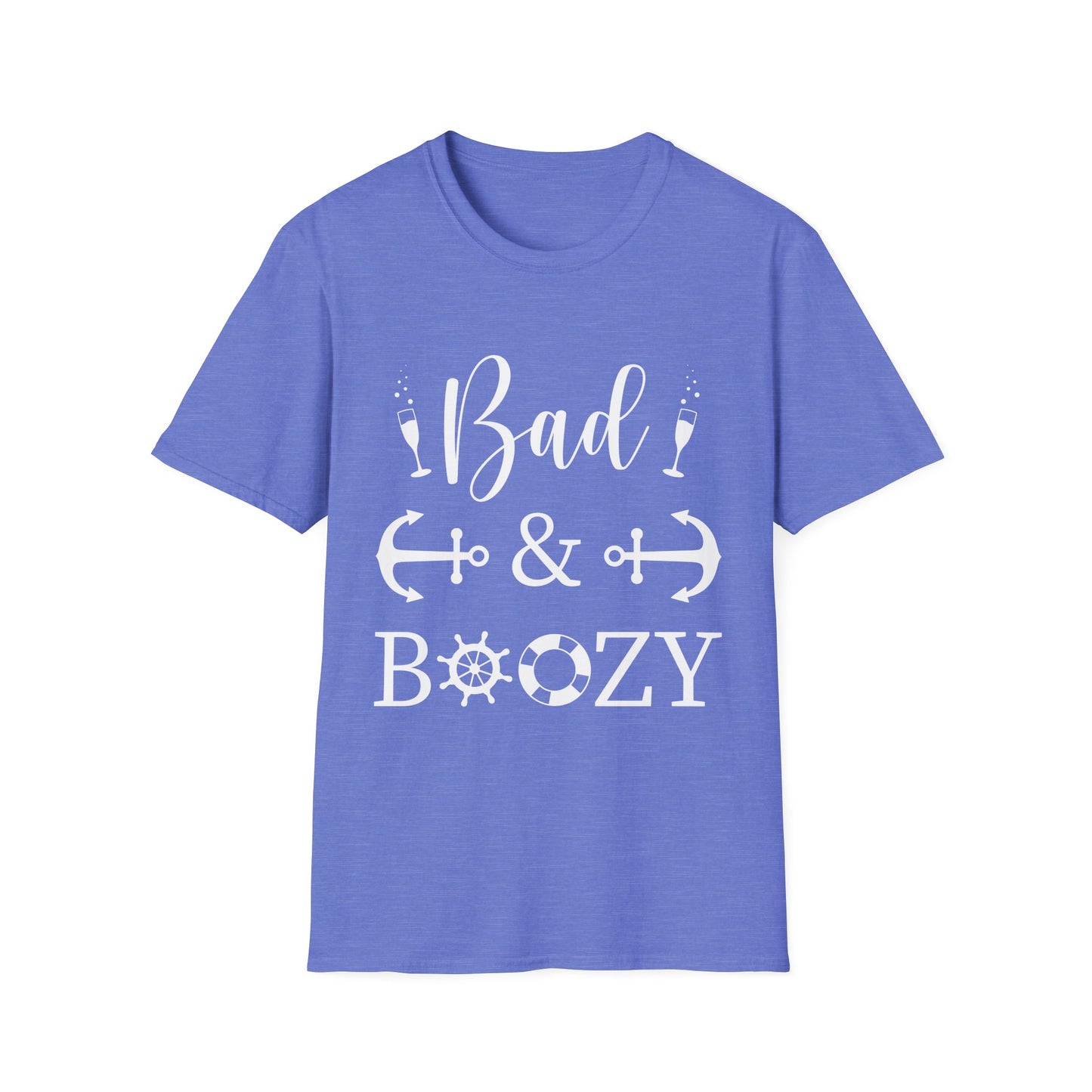 Bad and Boozy Cuise Tee — T-Shirt