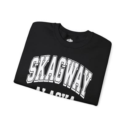 Skagway Alaska Est 1897 Vintage Collegiate Souvenir Shirt — Sweatshirt