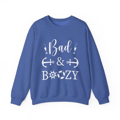 Bad and Boozy Cuise Tee — Sweatshirt