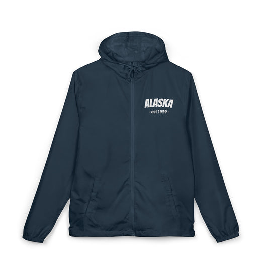 Alaska EST. 1959 Windbreaker Jacket Outerwear - View 2 - Alaska Cruise Shirts