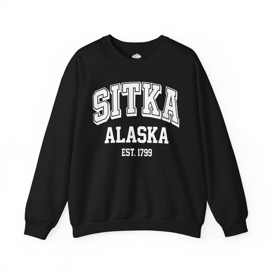 Sitka Alaska Established 1799 Vintage Souvenir Shirt — Sweatshirt