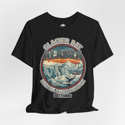 Glacier Bay Alaska National Park Vintage Nature Scene Shirt — Premium Tee