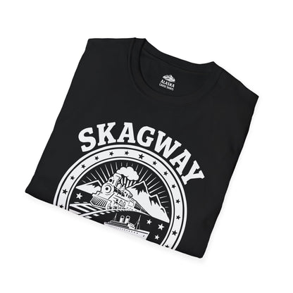 Vintage Skagway Alaska Gateway to the Klondike Souvenir Shirt — T-Shirt