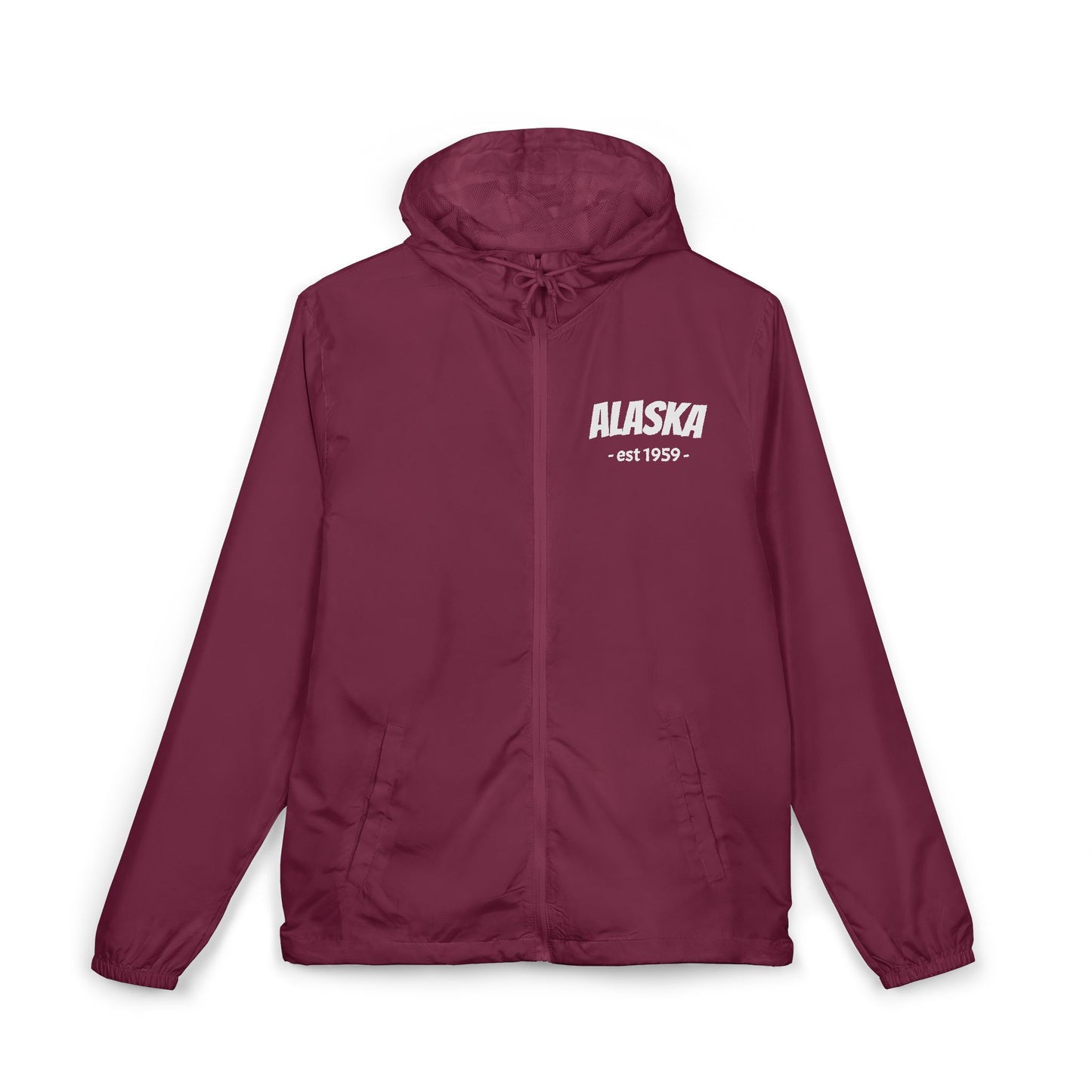 Alaska EST. 1959 Windbreaker Jacket Outerwear - View 5 - Alaska Cruise Shirts