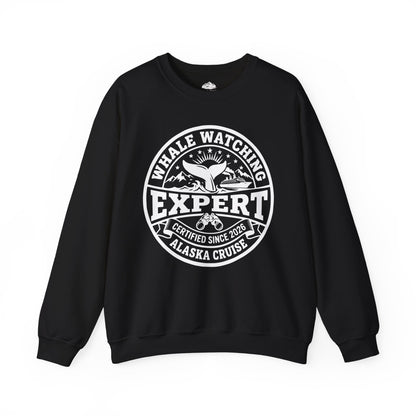 Alaska Cruise Whale Watching Expert Shirt for Travel Lovers — Sweatshirt
