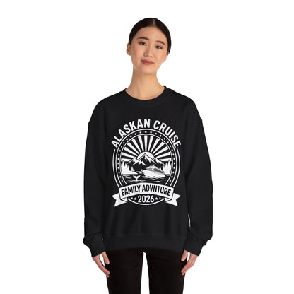 Alaskan Cruise Family Adventure 2026 Vacation Souvenir Shirt — Sweatshirt